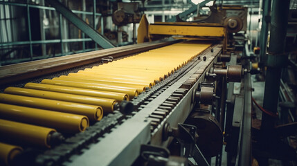 conveyor belt conveyor - AI-Generated	