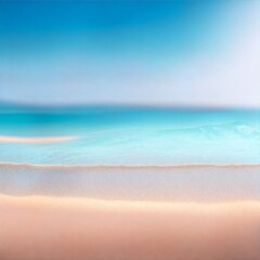 Fototapeta na wymiar blur image beach for background