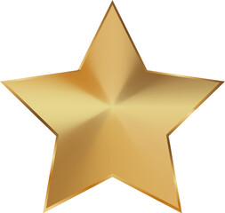 golden star balloon background for celebration party decoration vector illustration