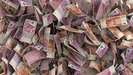 Full screen money currency background finance illustration Euro rubel.