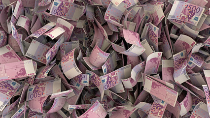 Full screen money currency background finance illustration Euro.