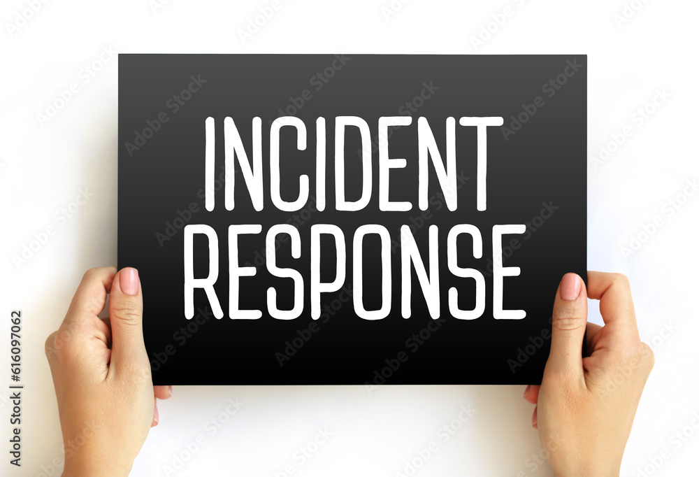Aufkleber incident response - organized approach to addressing and managing the aftermath of a security breach