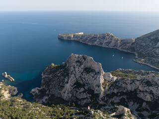 Massif des Calanques is a wild and rugged terrain that stretches from the ninth arrondissement of...