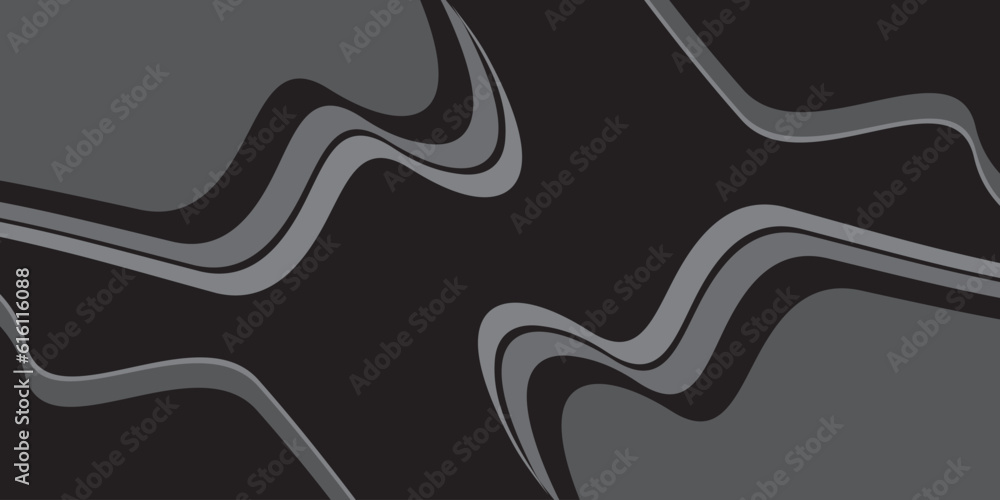 Poster background pattern with shaded arrangement of geometric connected images