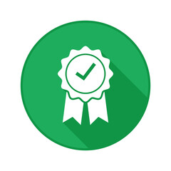 Premium Badge Icon, Medal Icon Vector, Winner Badge, Certification Icon, Best Quality Icon, Best Quality, Number One, Monarchy, Sports and Competition Badge, VIP Symbol Vector Illustration