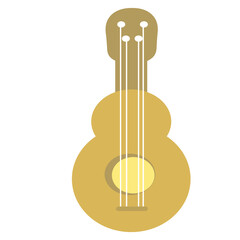 Ukulele guitar illustration clipart cartoon