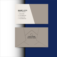 Creative business card template design