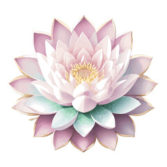 Lotus Serenity! Embrace serenity with this delicate lotus flower mandala