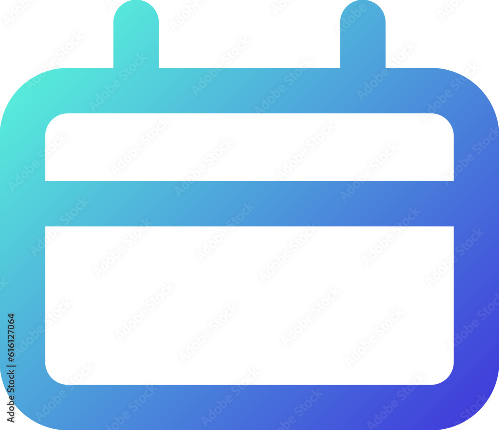 Poster calendar pixel perfect gradient linear ui icon. searching message by date. schedule and agenda. line
