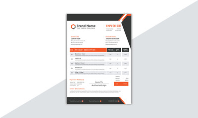 Professional,Invoice Design,Bill,Billboard,Bill design,Letterhead,Stationary,Banner,Visual  Design,Minimal,Business