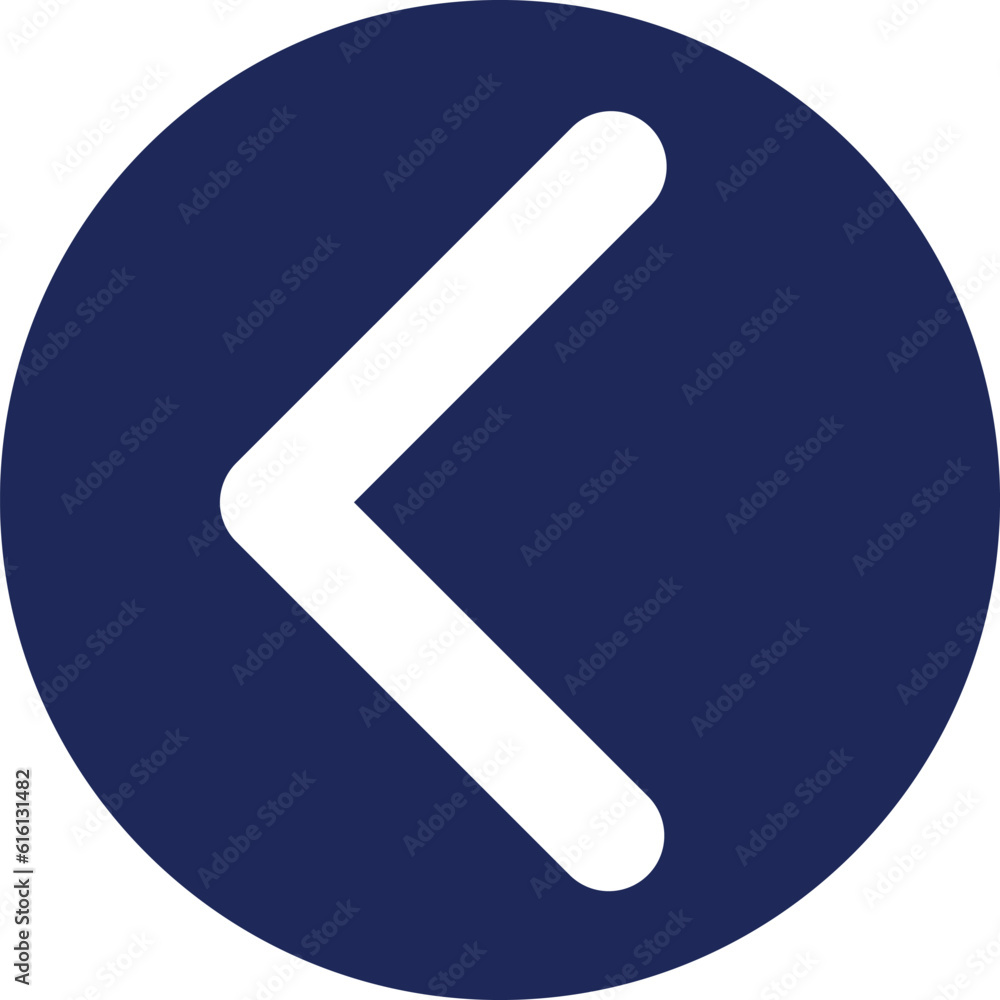 Aufkleber left direction arrow black glyph ui icon. mobile app element. user interface design. silhouette symb