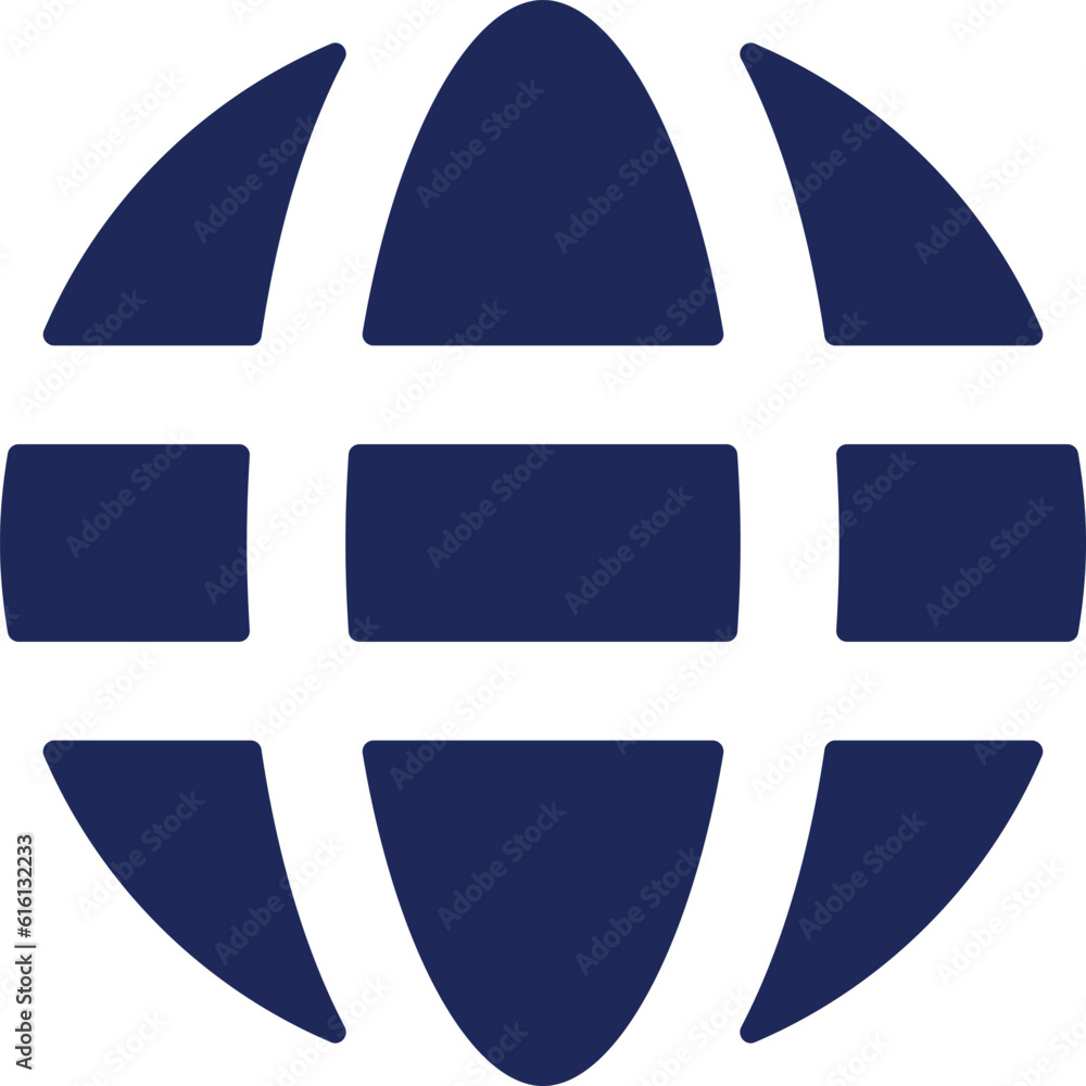 Poster globe black glyph ui icon. connection to network. worldwide communication. user interface design. si