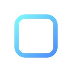 Full screen mode pixel perfect gradient linear ui icon. Size changing tool. Function control. Line color user interface symbol. Modern style pictogram. Vector isolated outline illustration