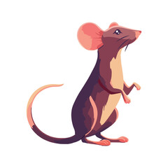 Small rat sitting