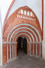 Romanisches Westportal, St. Petri Kirche Seehausen (Altmark)