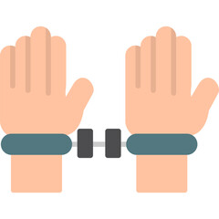 Obraz premium Arrest Icon