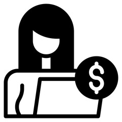 businesswoman dualtone