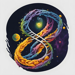 Cosmic Expressions: Imaginative Science Logo