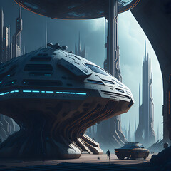 Visions of Tomorrow: Realistic Sci-Fi Environment