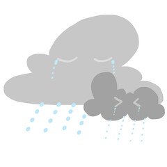 cloud and rain
