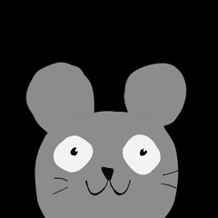 ネズミは見ていた