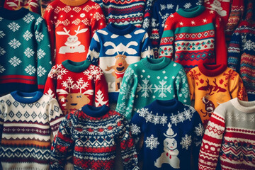 Ugly Christmas sweaters, traditional white people fun