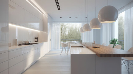Modern Elegant kitchen interior