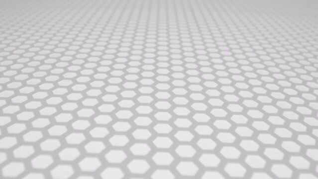 Abstract hexagon geometry background. Useful as abstract background.