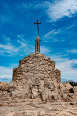 Croix de Sainte Catherine, vers le Château de Montgris, Torroella de Montgris, Espagne - 616164623