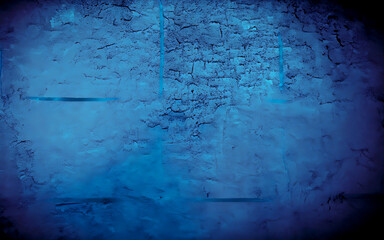 Abstract dark blue texture concrete cement wall background
