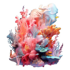 Beautiful Coral Reef - 616167238
