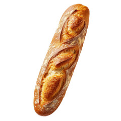 Bread isolated on white