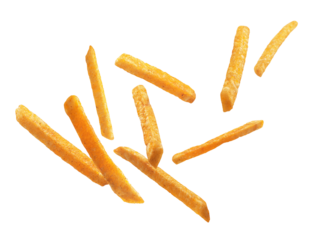 French fries levitate  png