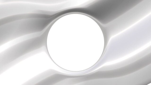 Animated abstract logo placeholder