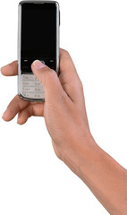 Holding a keyboard based smart phone
