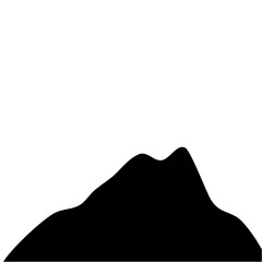 Mountain Silhouette Illustration