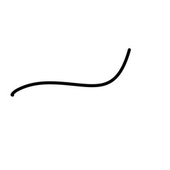 Squiggly Line Element Decoration
