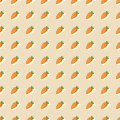 Carrot art background pattern