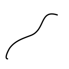 Squiggly Line Element Decoration