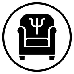 therapy glyph icon