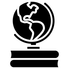 globe icons, are often used in design, websites, or applications, banner, flyer to convey specific concepts related to education theme