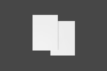 blank white book cover