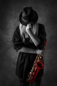 Black and red