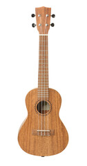 Front view of hawaiian ukulele