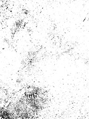 Rough black and white texture vector. Distressed overlay texture. Grunge background. Abstract textured effect. Vector Illustration. Black isolated on white background.