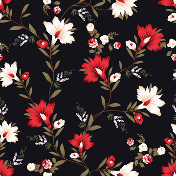 allover floral design patter  ethnic pattern geomatrical pattern 