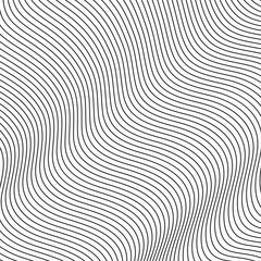 abstract monochrome black oblique slanting wave line pattern.