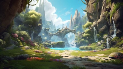 Beautiful Game Environment Art