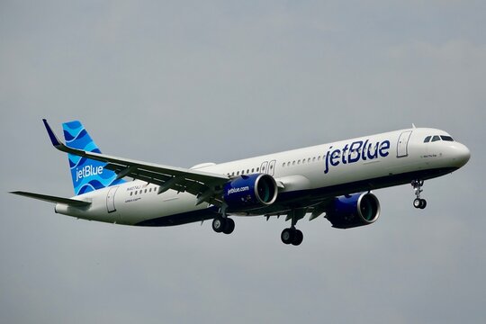 Jetblue A321 neo atterrissage