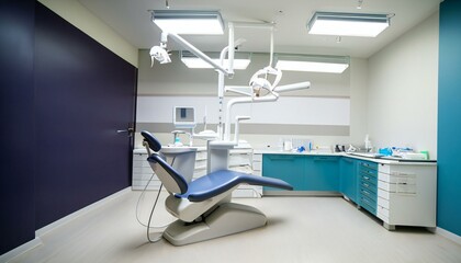 dental chair in hospital